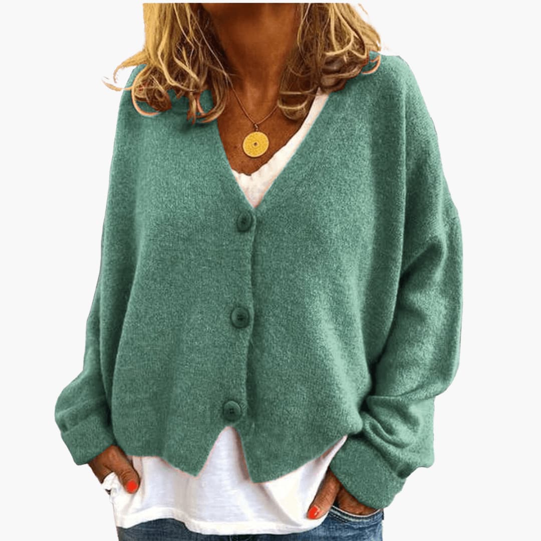 CARDIGAN MAILLE BOUTONS POUR FEMME