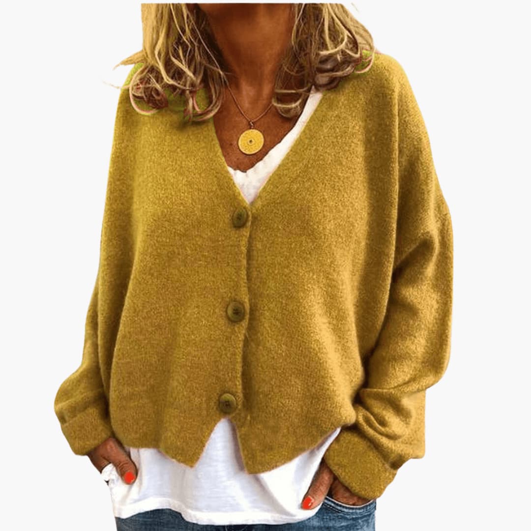 CARDIGAN MAILLE BOUTONS POUR FEMME