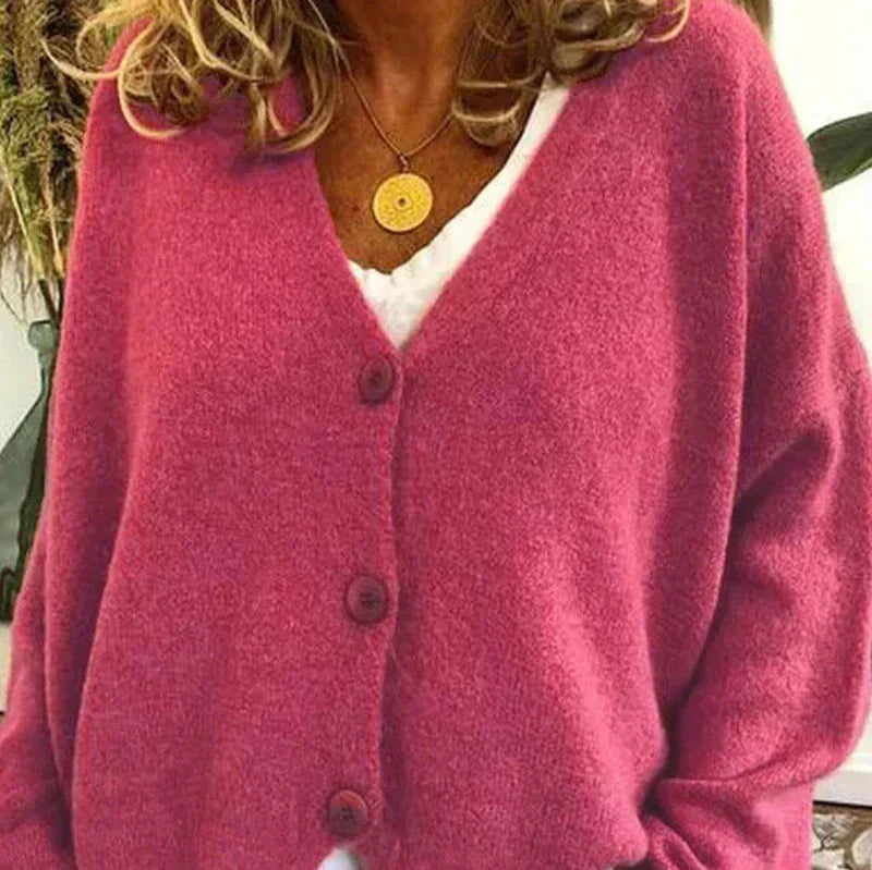 CARDIGAN MAILLE BOUTONS POUR FEMME