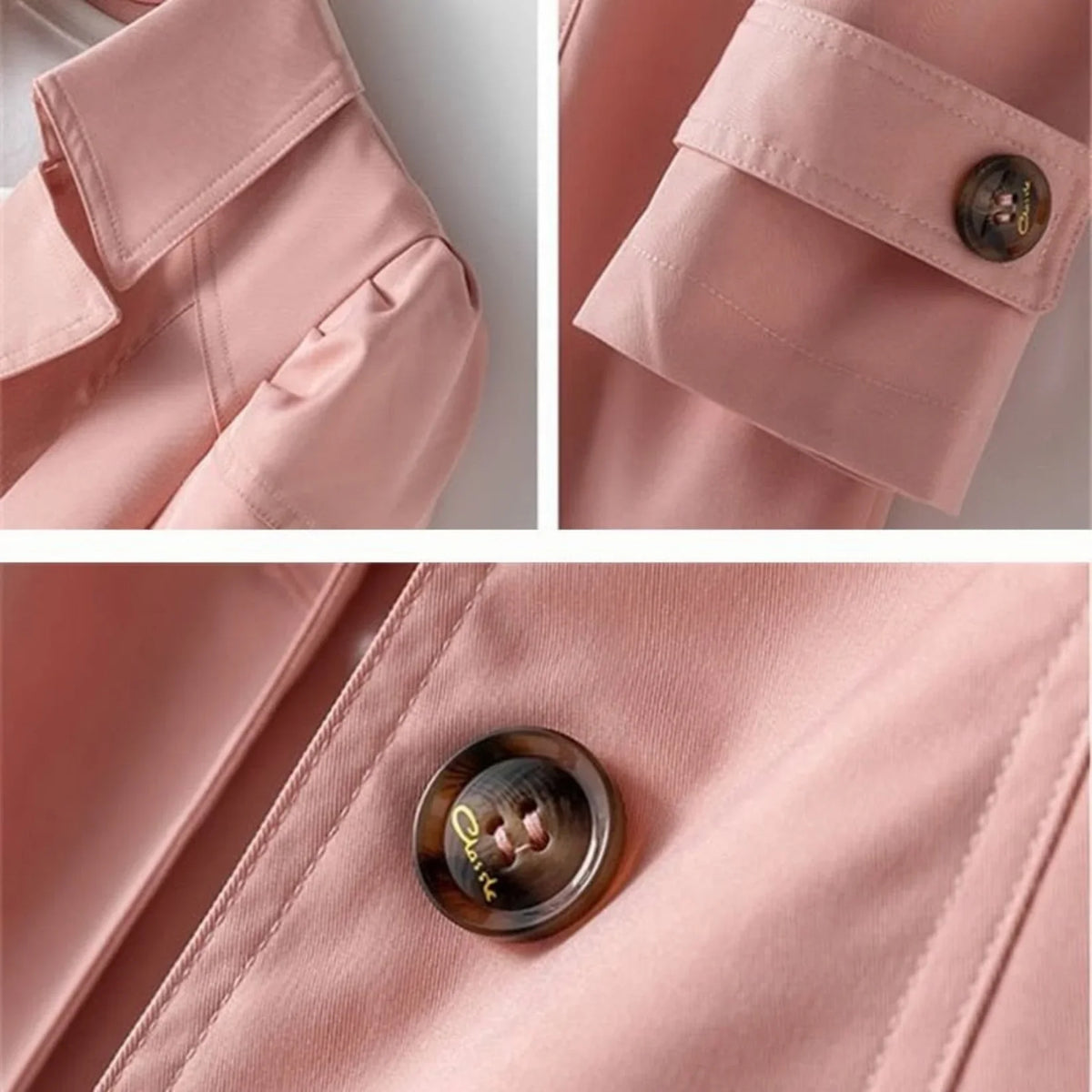 TRENCH CEINTURÉ CLASSIQUE POUR FEMME