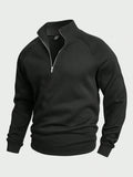 PULL ZIPPÉ COL MONTANT POUR HOMME