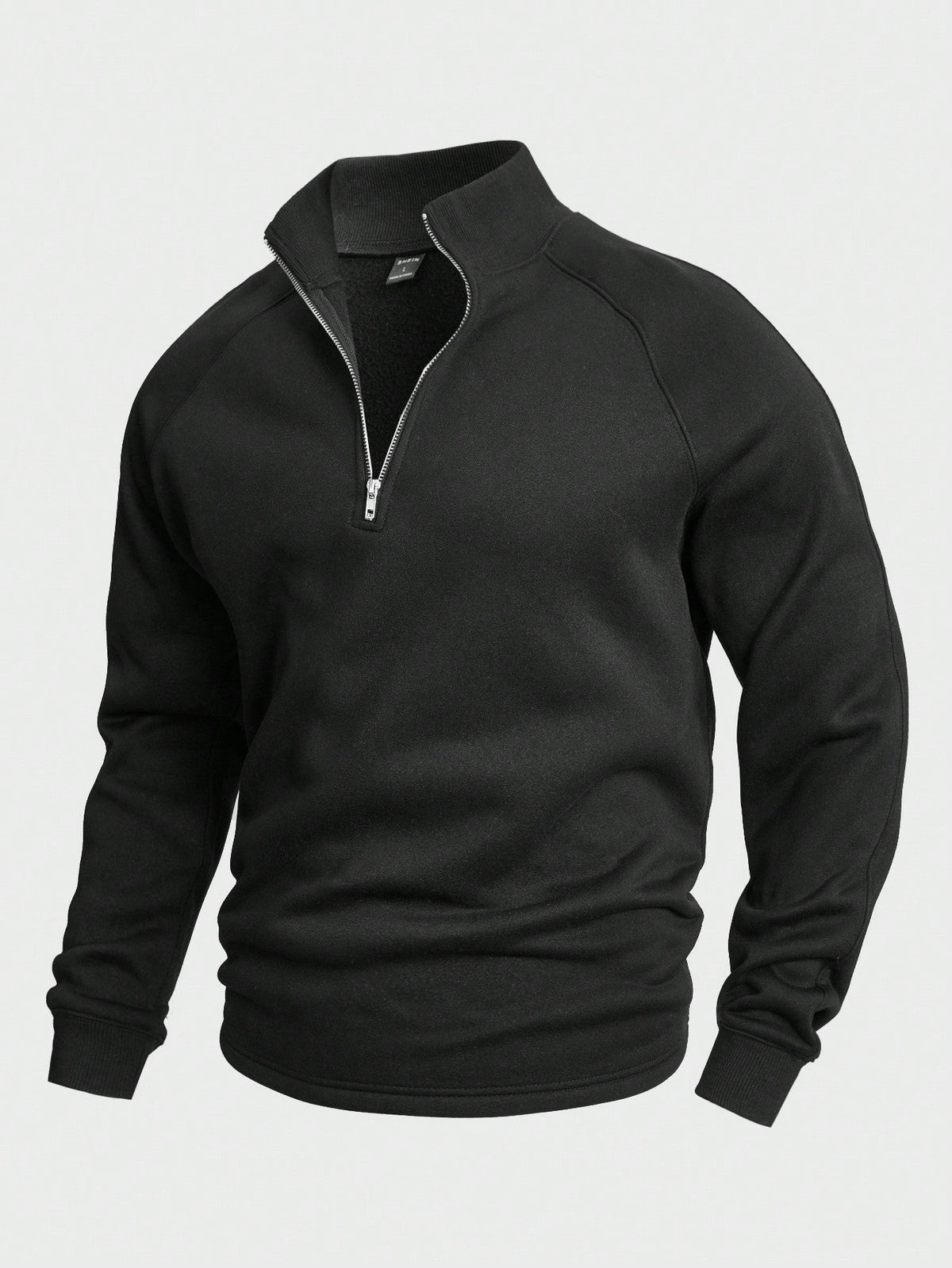 PULL ZIPPÉ COL MONTANT POUR HOMME