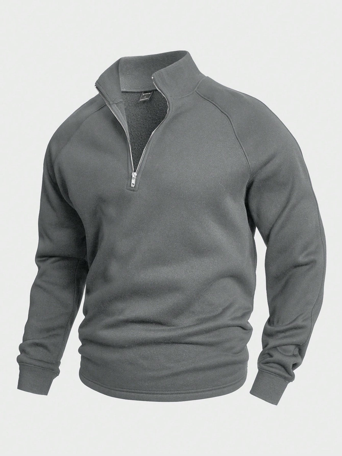 PULL ZIPPÉ COL MONTANT POUR HOMME
