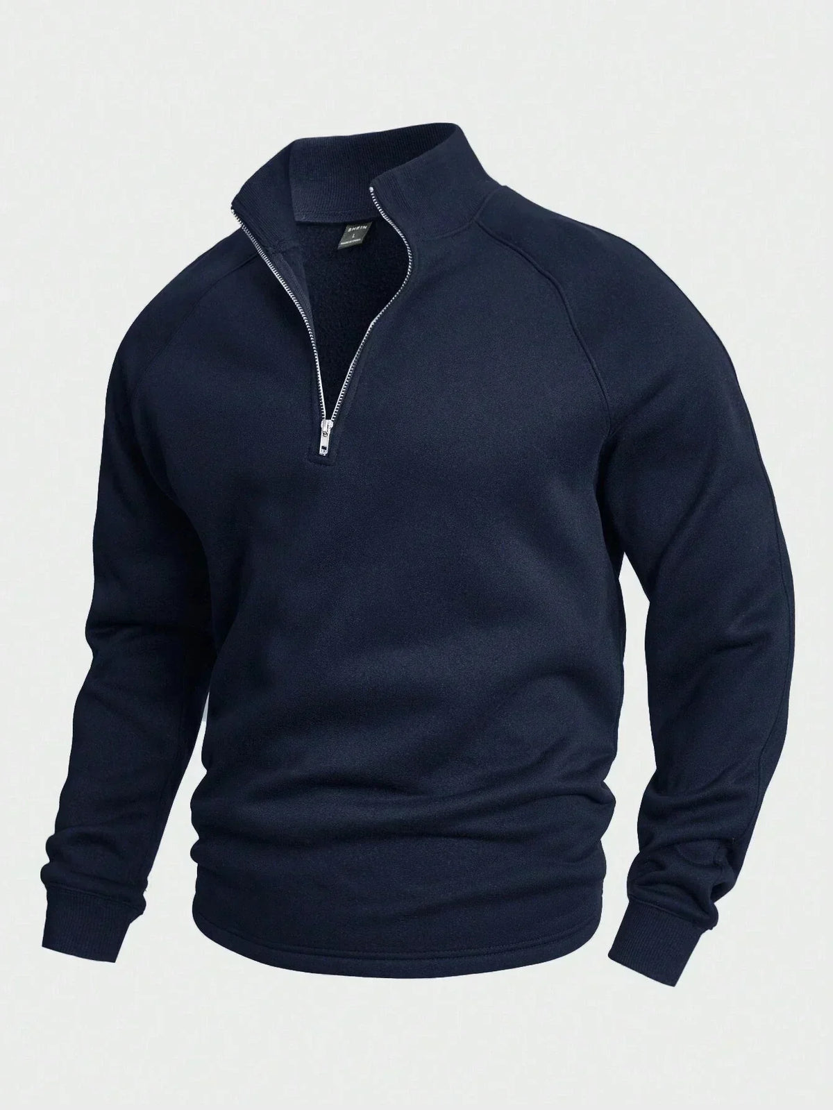 PULL ZIPPÉ COL MONTANT POUR HOMME