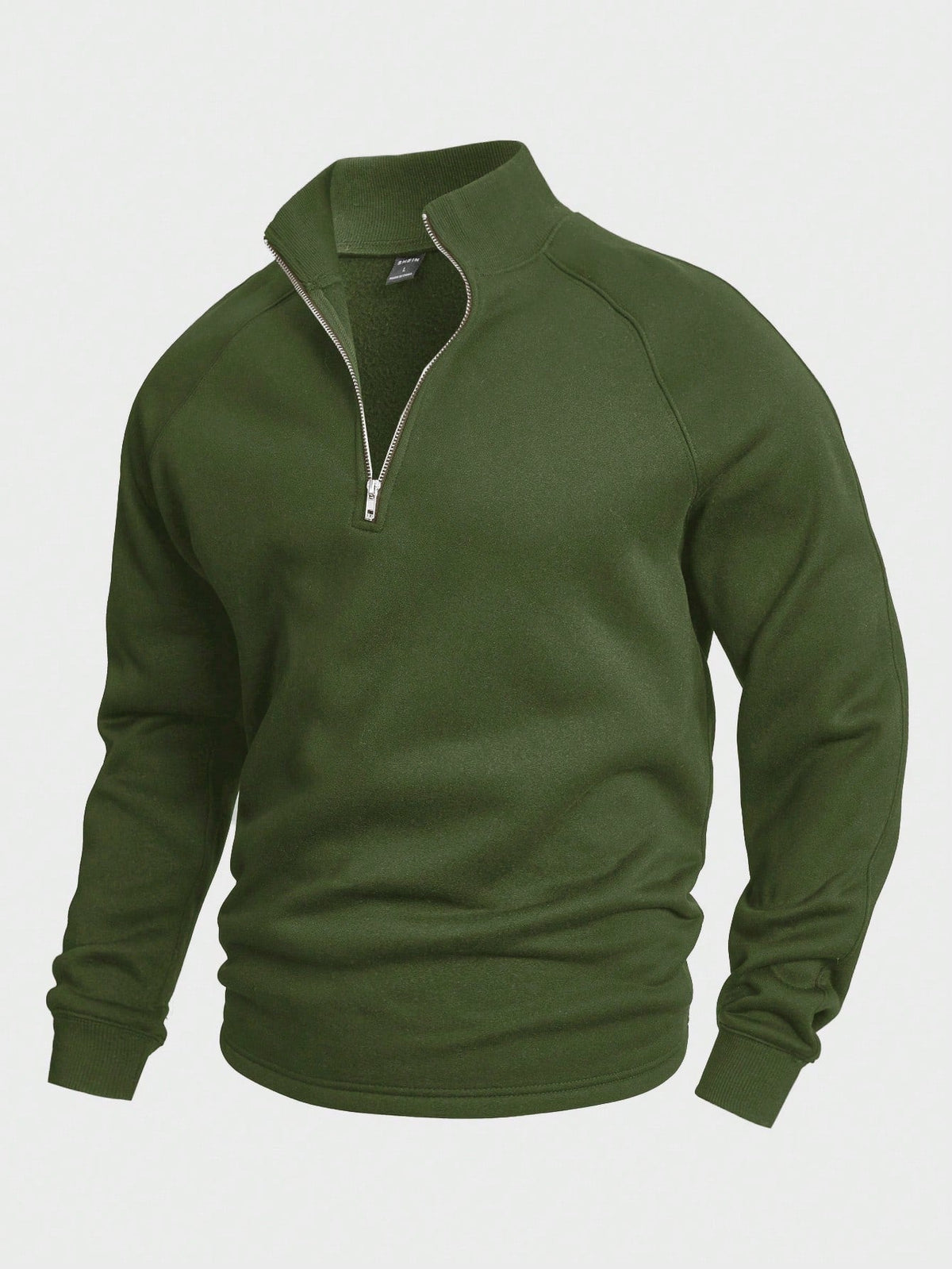 PULL ZIPPÉ COL MONTANT POUR HOMME