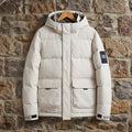 VESTE MATELASSÉE À CAPUCHE POUR HOMME