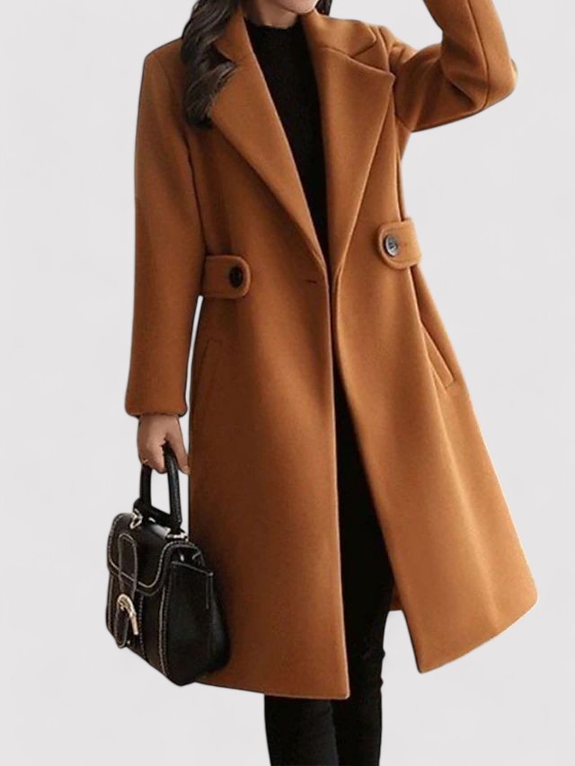 CEINTURÉ MANTEAU EN LAINE POUR FEMME
