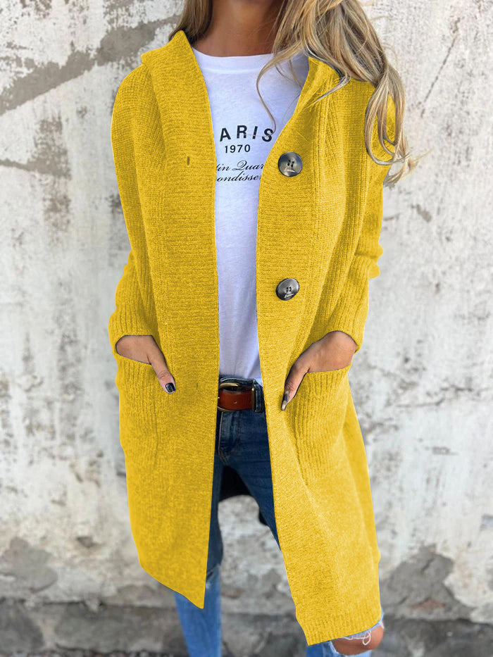 CARDIGAN LONG MAILLE AMPLE POUR FEMME