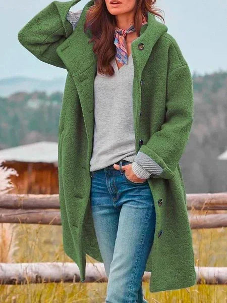 MANTEAU CHIC MANTEAU EN LAINE POUR FEMME