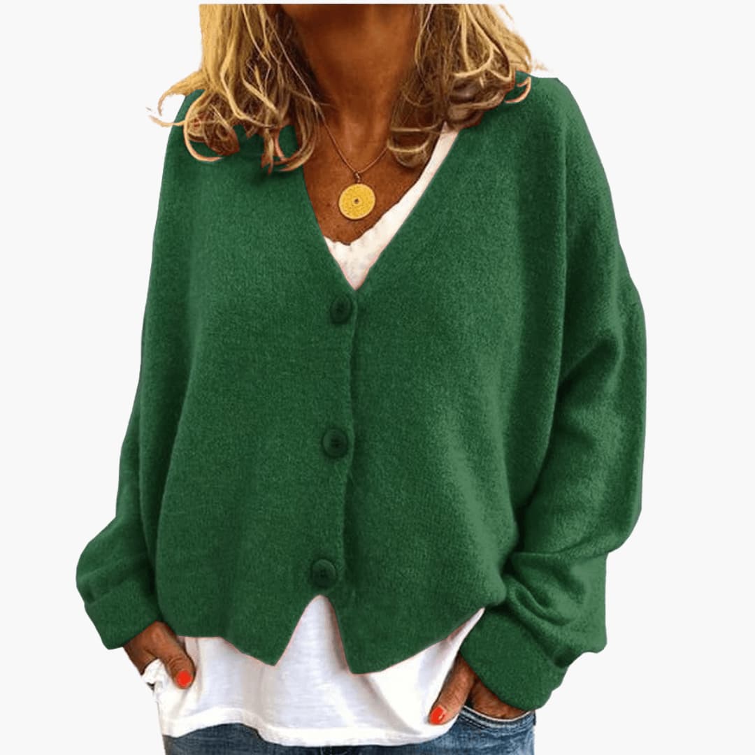 CARDIGAN MAILLE BOUTONS POUR FEMME