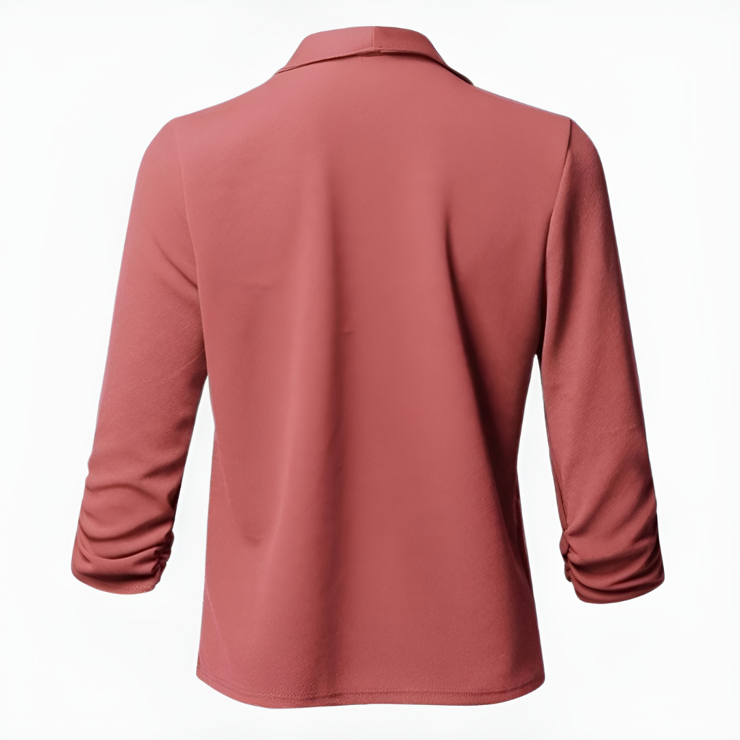 BLAZER OUVERT MANCHES 3/4 POUR FEMME