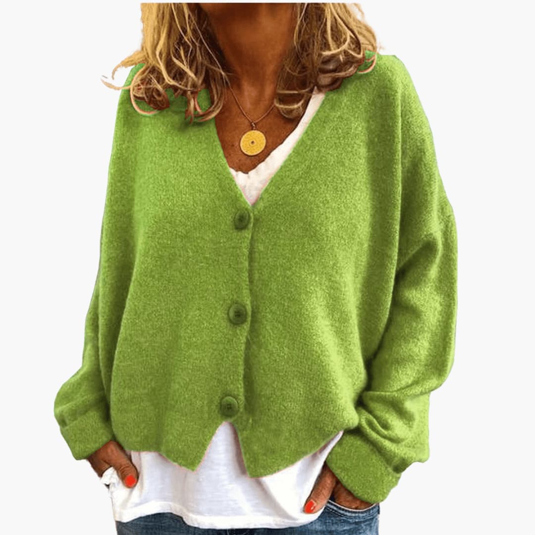 CARDIGAN MAILLE BOUTONS POUR FEMME