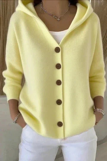 CARDIGAN CAPUCHE AMPLE POUR FEMME