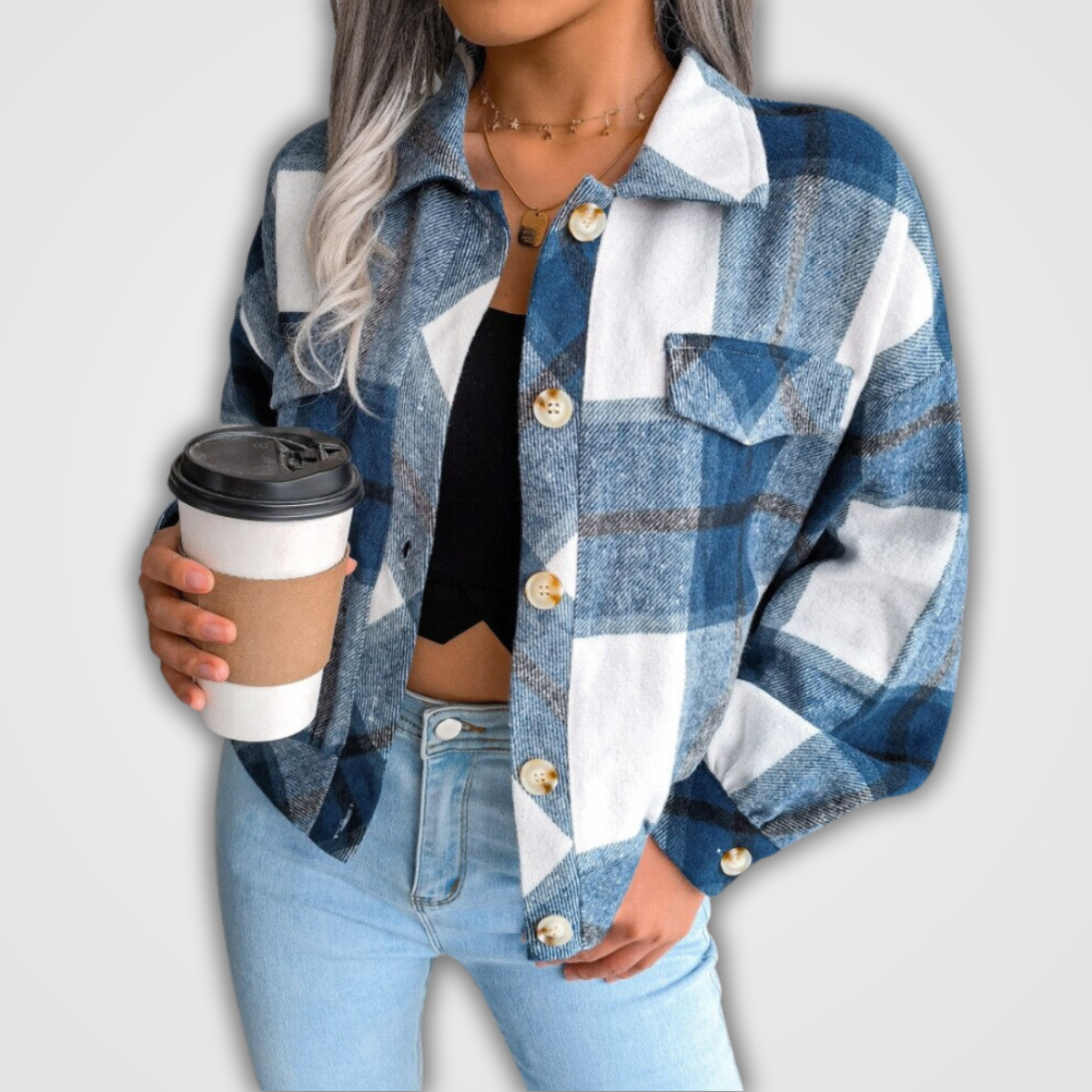 GILET CÔTELÉ OUVERT GILET POUR FEMME