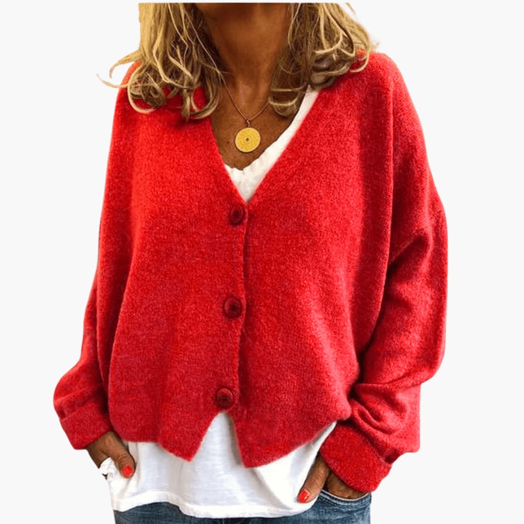 CARDIGAN MAILLE BOUTONS POUR FEMME