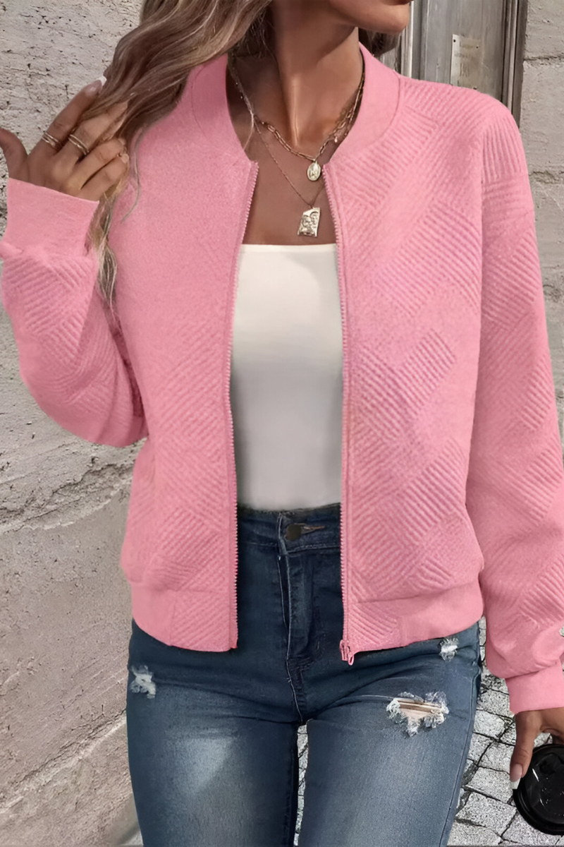 Solène | Gilet en Maille Femme Ample à Manches Longues