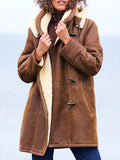 Manteau à Capuche Femme Hiver - Coupe Chaude et Relaxée