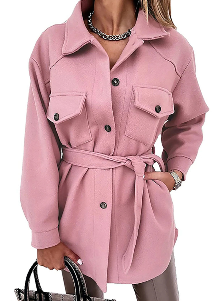 VESTE BOUTONS DORÉS POUR FEMME