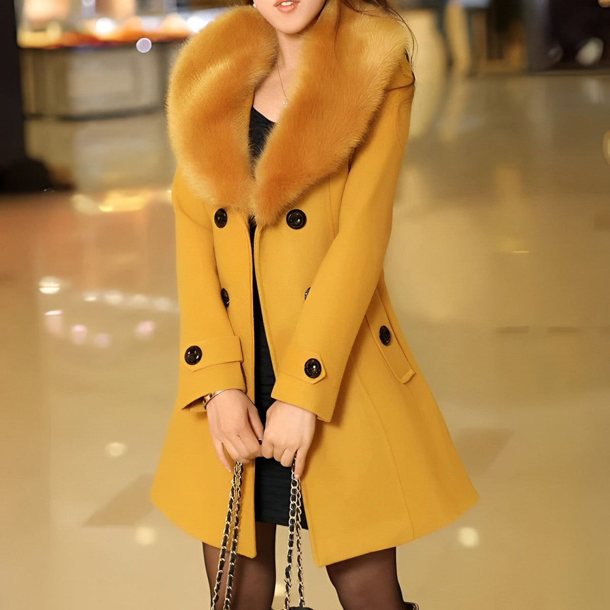 MANTEAU CHAUD STRUCTURÉ POUR FEMME