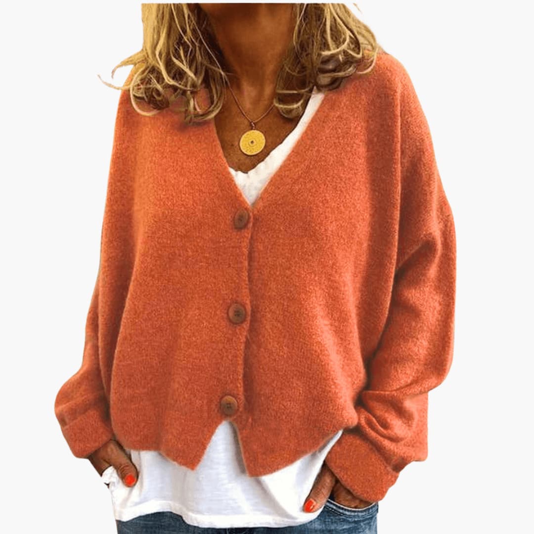 CARDIGAN MAILLE BOUTONS POUR FEMME