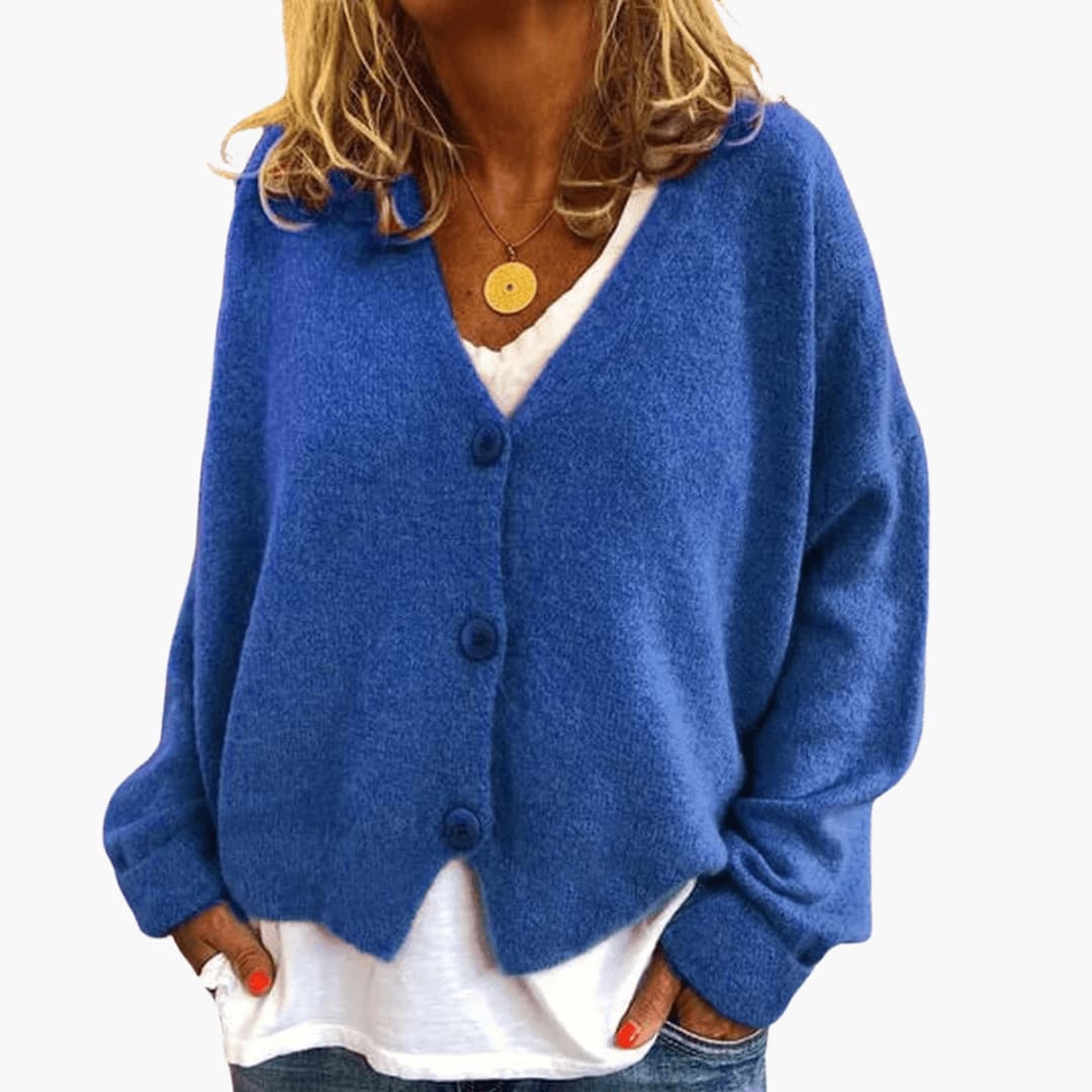 CARDIGAN MAILLE BOUTONS POUR FEMME