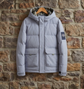 VESTE MATELASSÉE À CAPUCHE POUR HOMME
