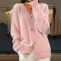 GILET BOUTONNÉ MANCHES LONGUES POUR FEMME