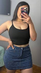 FALDA SHORT BRILLOS LISA