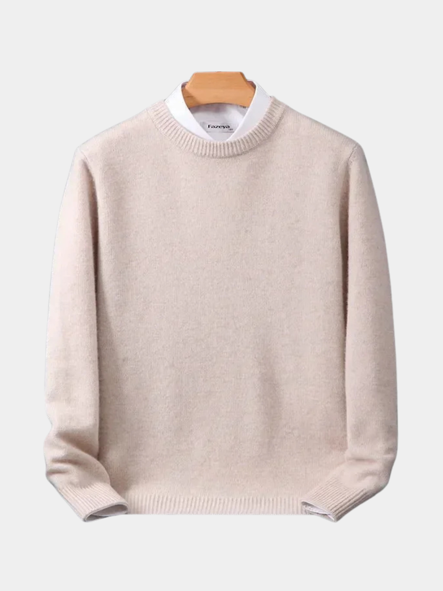 MARCEL PULL MAILLE COL ROND POUR HOMME