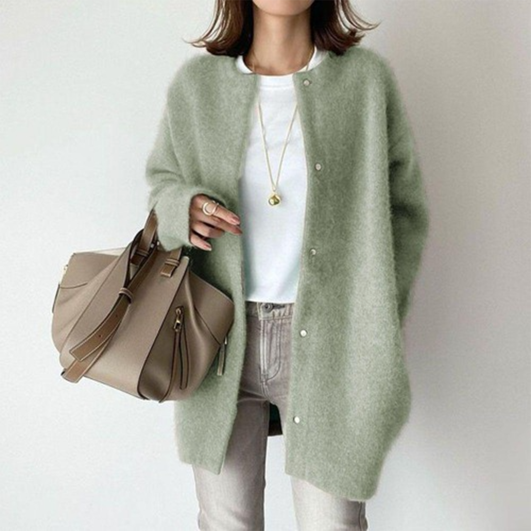 GILET COL OUVERT POUR FEMME