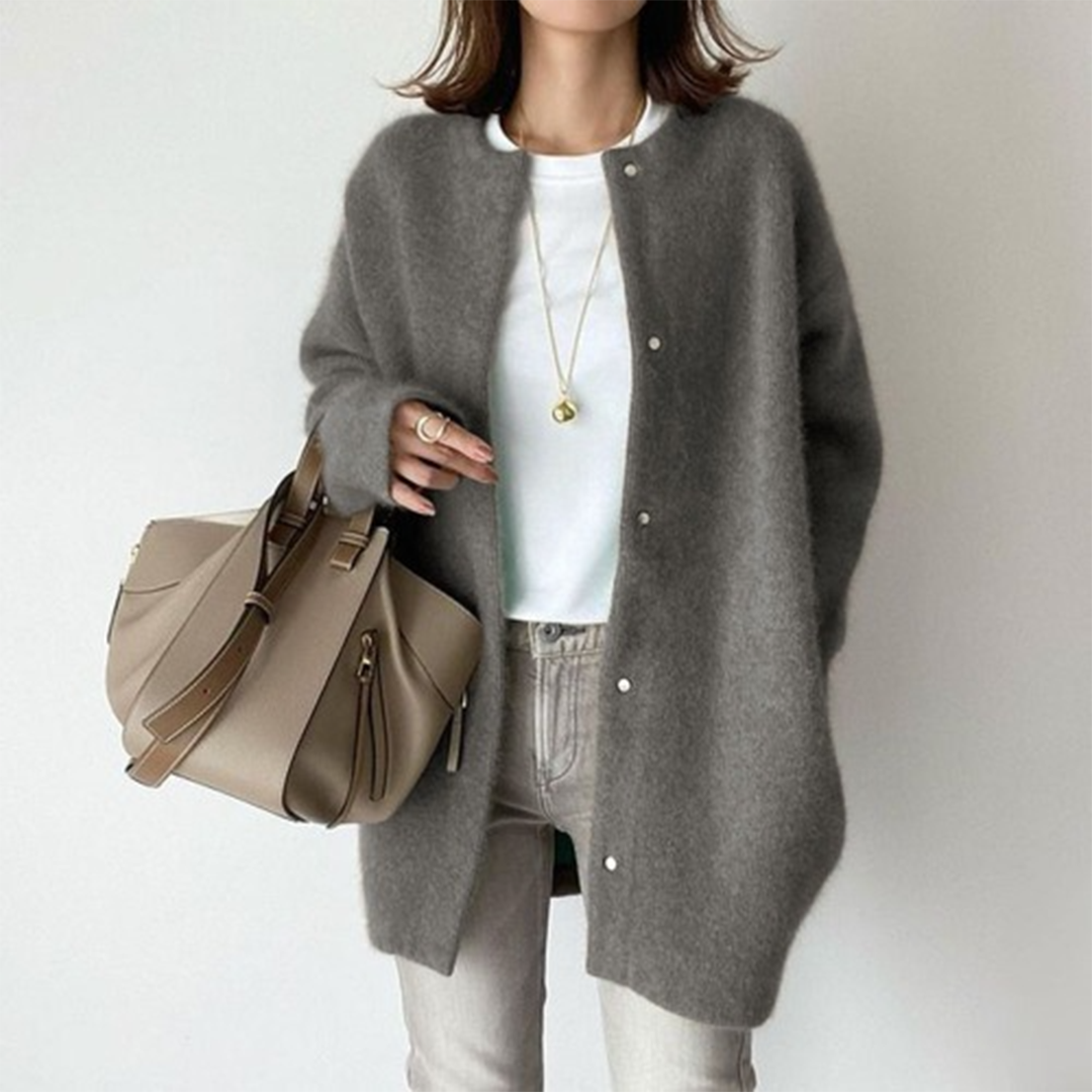 GILET COL OUVERT POUR FEMME