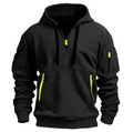Anders | Sweat à Capuche Homme Zip Col Montant