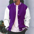 BLOUSON BOMBER ZIPPÉ BOUTONS-PRESSION POUR HOMME