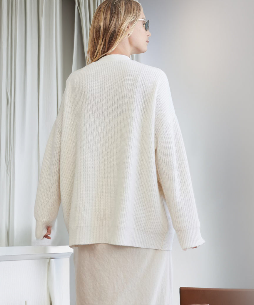 GILET POUR FEMME BOUTONNÉ OVERSIZE