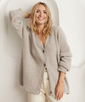 GILET POUR FEMME BOUTONNÉ OVERSIZE