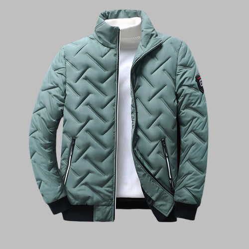 Aksel | Veste Coupe-Vent Zippée Col Montant pour Homme