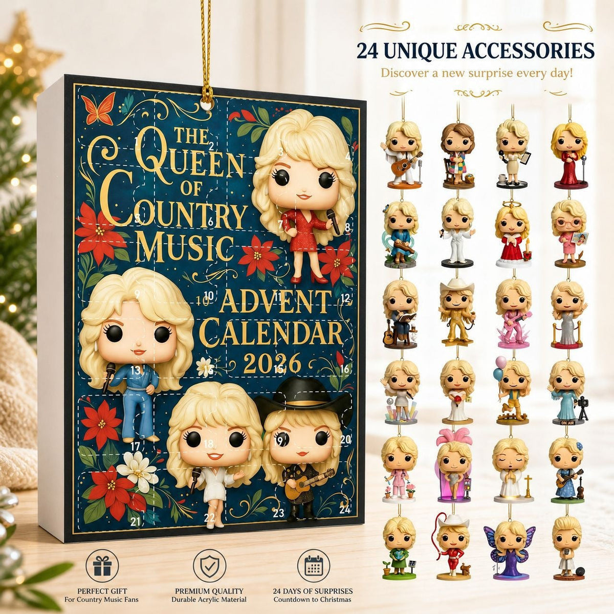 CALENDRIER ÉTOILE COUNTRY POUR FEMME