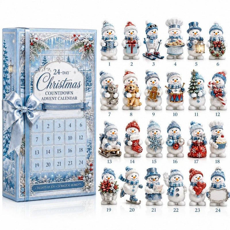Calendriers de l'Avent Cadeaux de Noël Bonhomme de Neige pour Femme