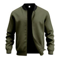 BLOUSON COL CÔTELÉ ZIPPÉ POUR HOMME