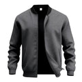 BLOUSON COL CÔTELÉ ZIPPÉ POUR HOMME