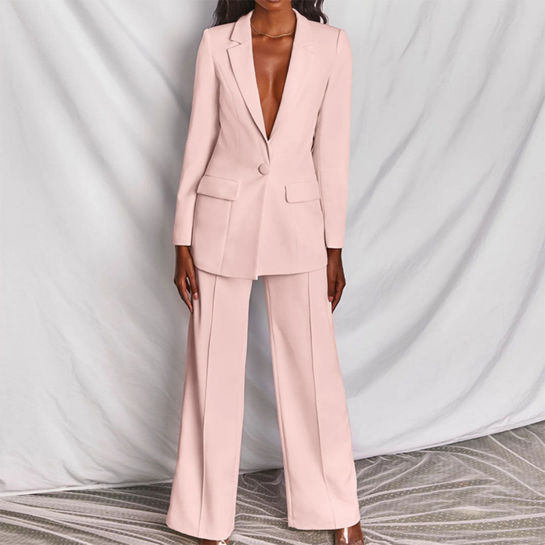 ENSEMBLE STRUCTURÉ BLAZER FEMME