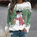 PULL BONHOMME DE NEIGE PULL DE NOËL POUR FEMME