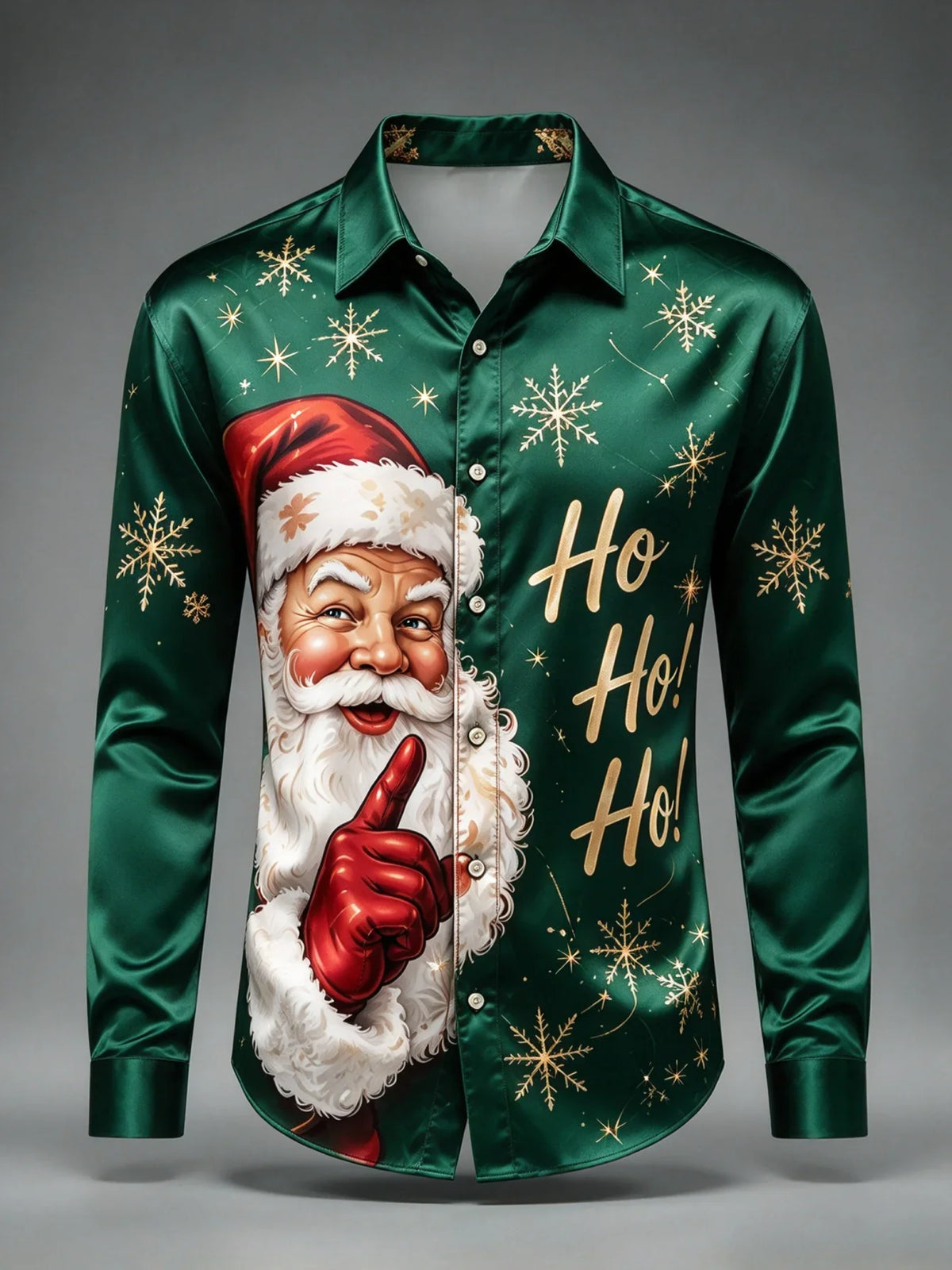 Chemisiers de Noël Homme - Chemise Imprimé Père Noël