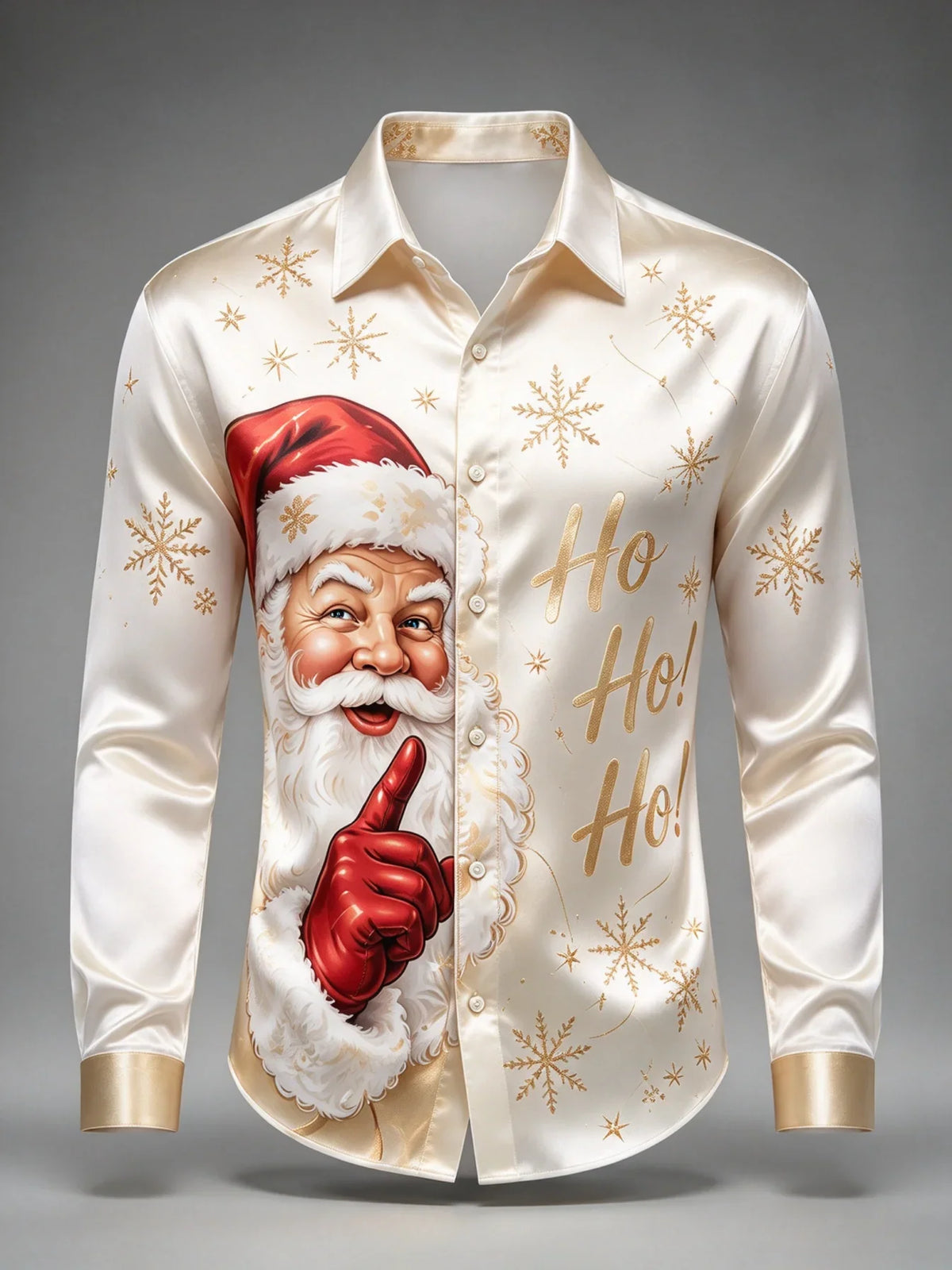 Chemisiers de Noël Homme - Chemise Imprimé Père Noël