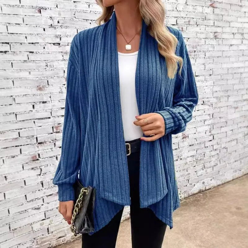 GILET POUR FEMME MAILLE DRAPÉ