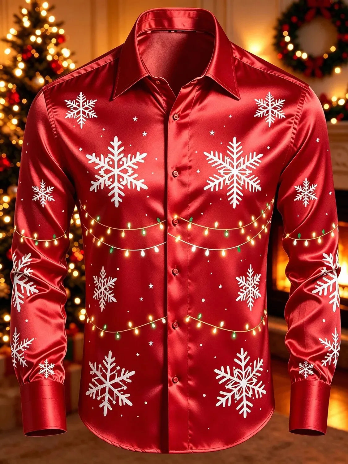 CHEMISE RENNES BOUTONS POUR HOMME - CHEMISIERS DE NOËL