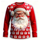 Père Noël boîte cadeau rouge