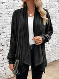 GILET POUR FEMME MAILLE DRAPÉ