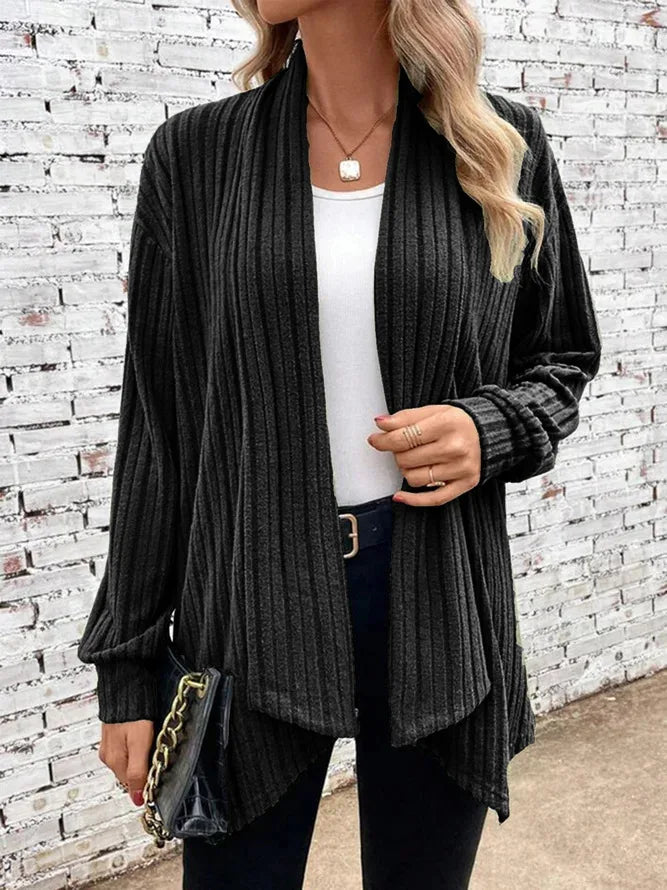 GILET POUR FEMME MAILLE DRAPÉ