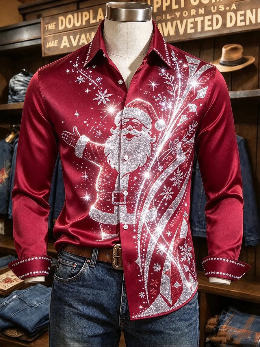 CHEMISE RENNES BOUTONS POUR HOMME - CHEMISIERS DE NOËL